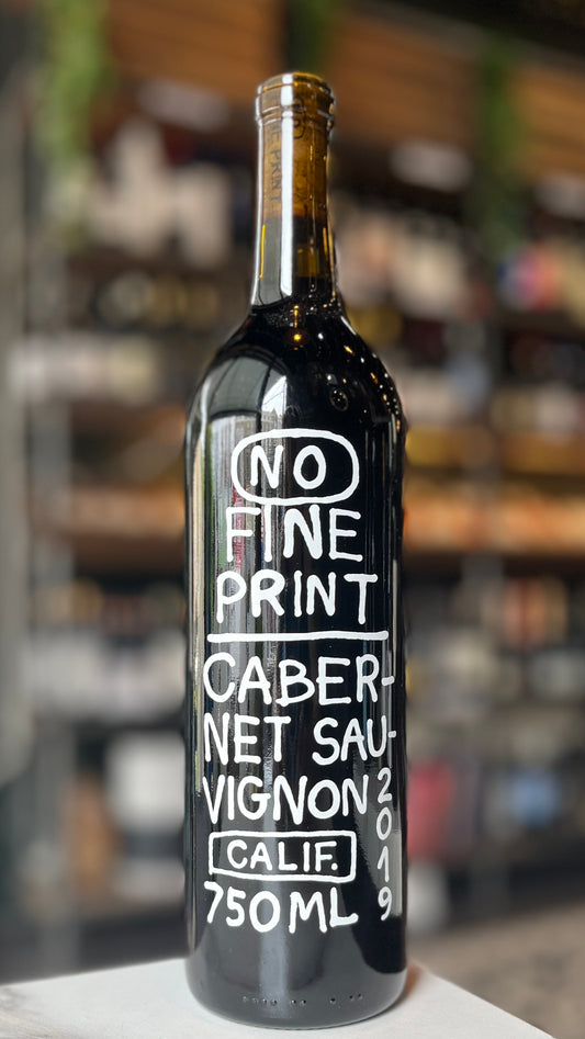 No Fine Print, Cabernet Sauvignon
